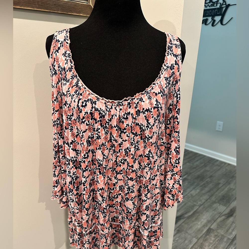 Torrid Floral Cold Shoulder